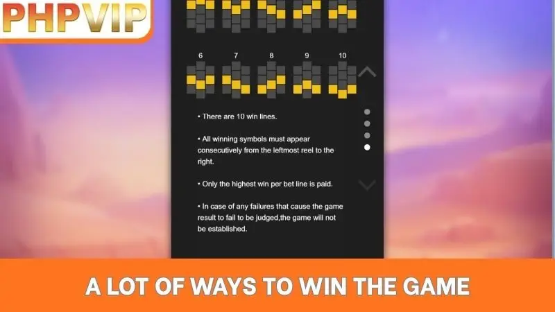 A lot of ways to win the game