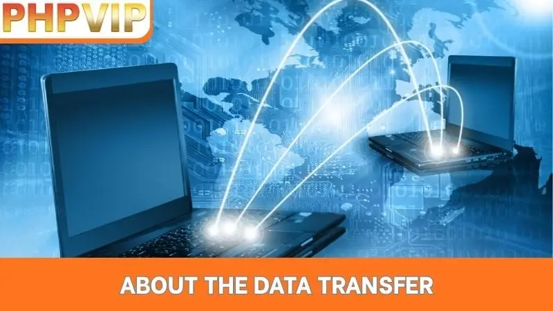 About the data transfer