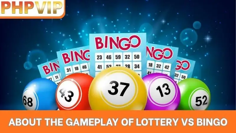 About the gameplay of Lottery vs Bingo