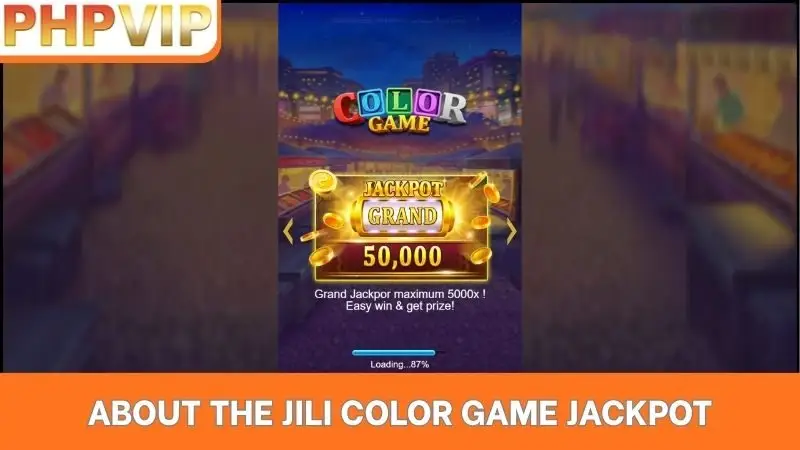 About the JILI Color Game jackpot