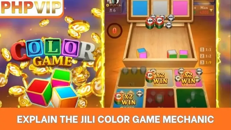 Explain the JILI Color Game mechanic