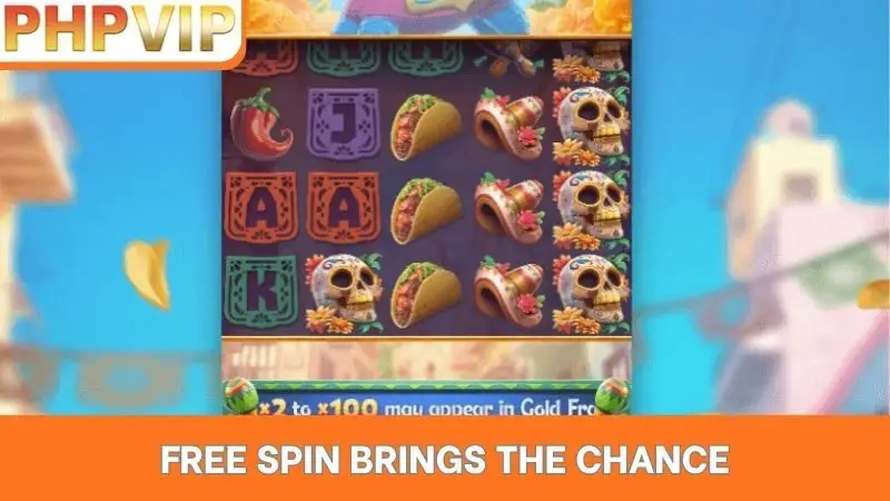 Free spin brings the chance