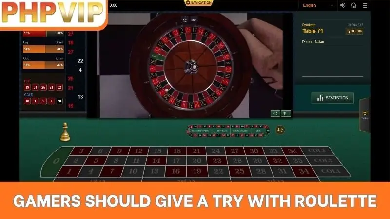 Gamers should give a try with roulette