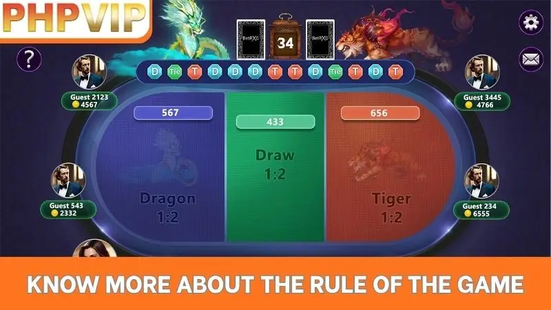 Know more about the rule of the game