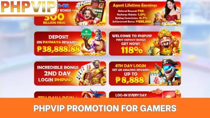 PHPVIP promotion for gamers
