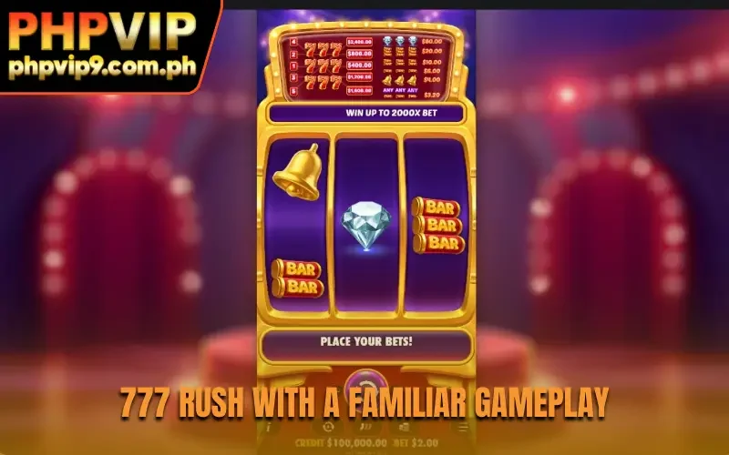 777 Rush with a familiar gameplay