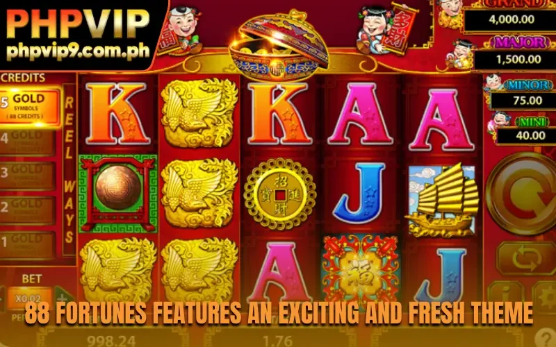 88 Fortunes features an exciting and fresh theme
