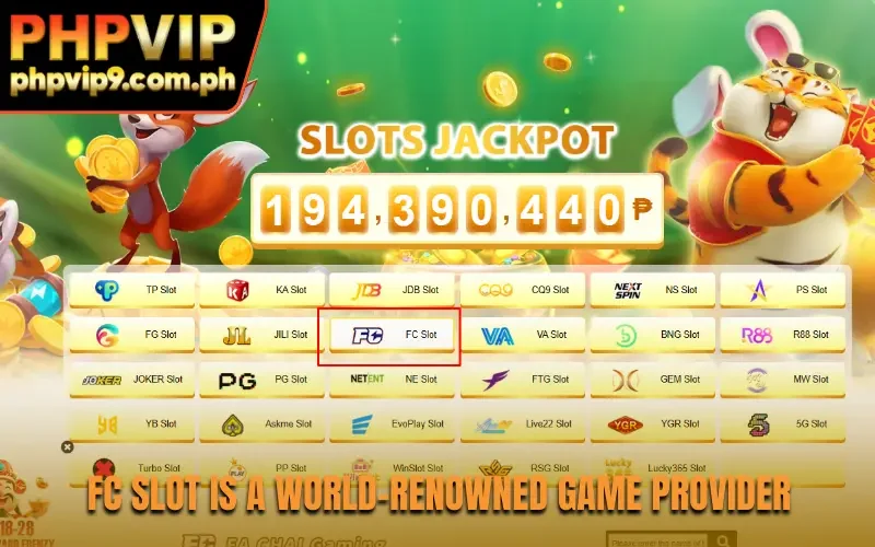 FC Slot is a world-renowned game provider