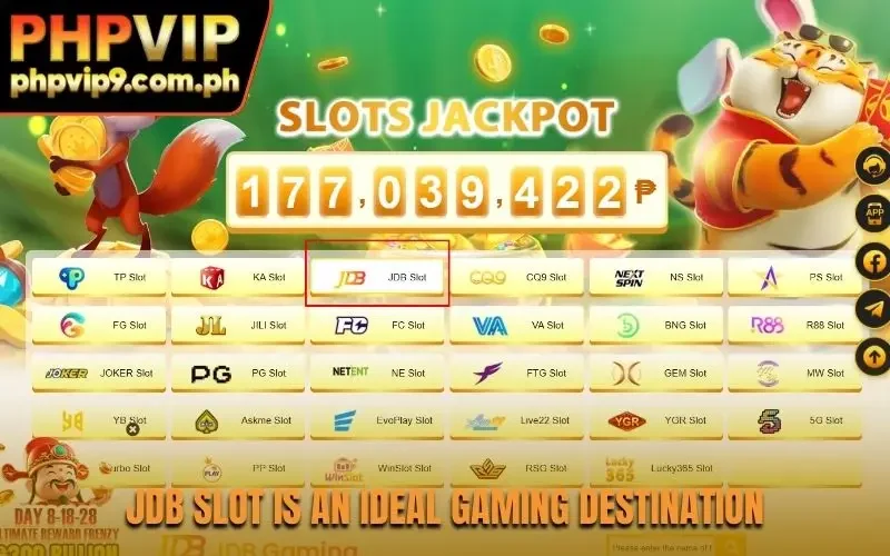 JDB Slot is an ideal gaming destination