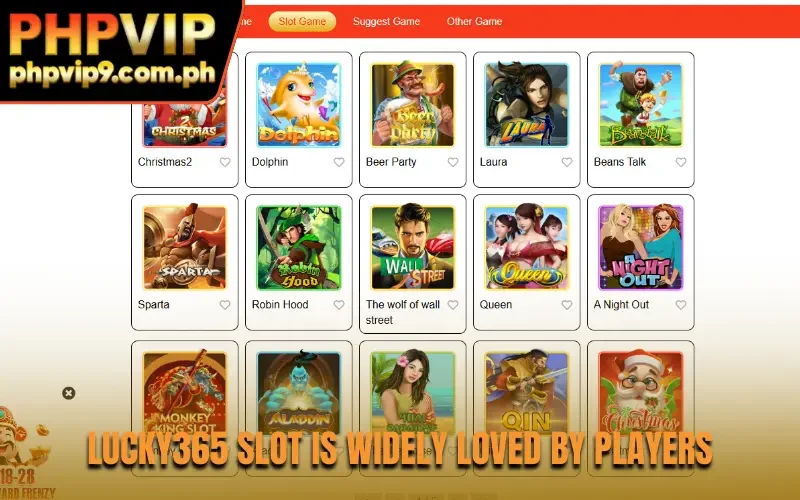 Lucky365 Slot is widely loved by players