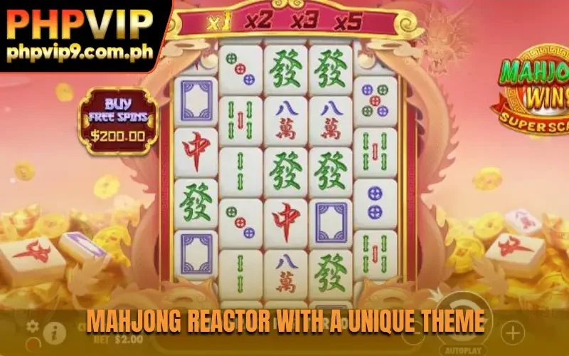 Mahjong Reactor with a unique theme