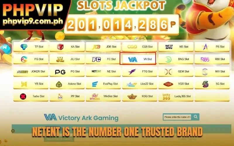 NETENT is the number one trusted brand