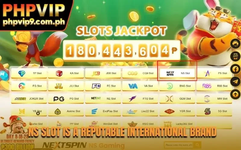 NS Slot is a reputable international brand