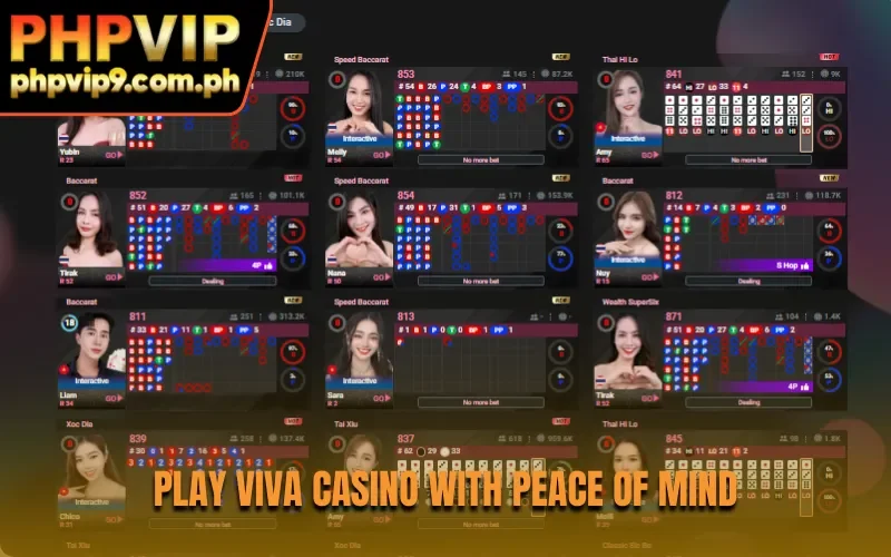 Play Via Casino with peace of mind