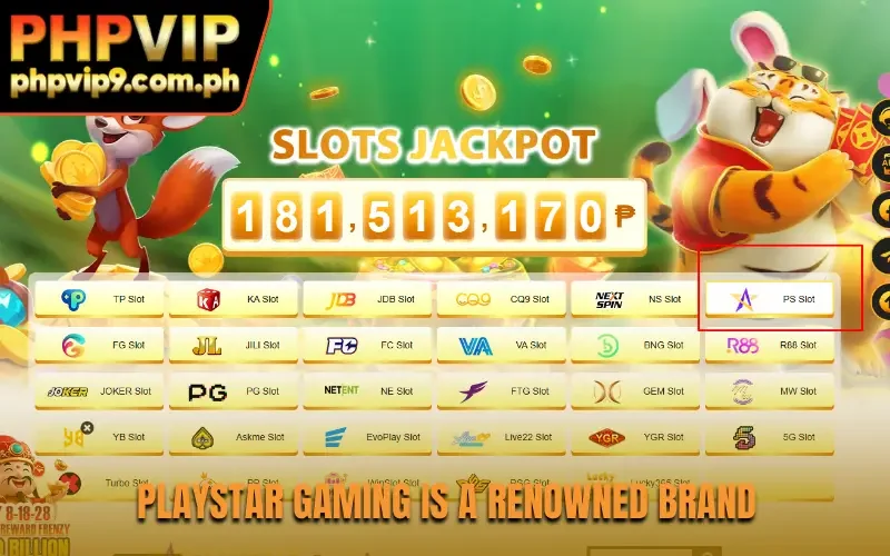 Playstar Gaming is a renowned brand