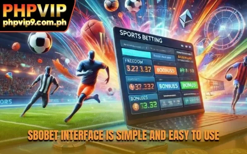 SBOBET interface is simple and easy to use