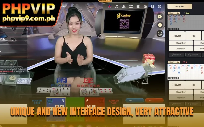 Unique and new interface design, very attractive