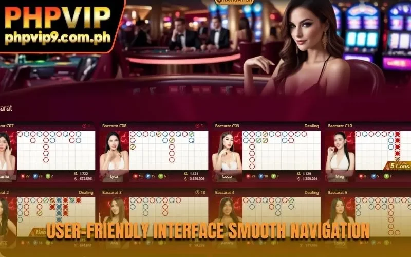 User-friendly interface smooth navigation