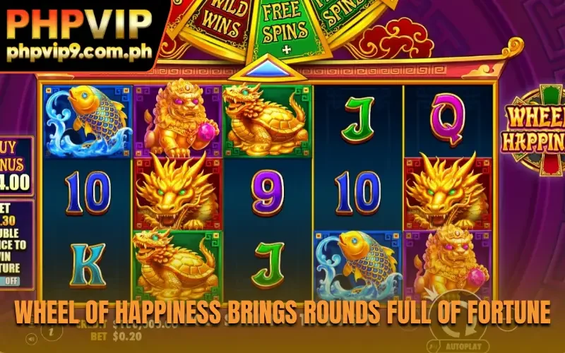 Wheel of Happiness brings rounds full of fortune